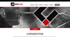 Desktop Screenshot of cornerstonedefense.com