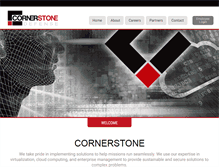 Tablet Screenshot of cornerstonedefense.com